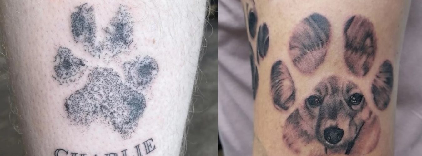 Tendance : se faire tatouer les empreintes de pattes de son chien (Photos)  - Radio Contact - Radio Contact