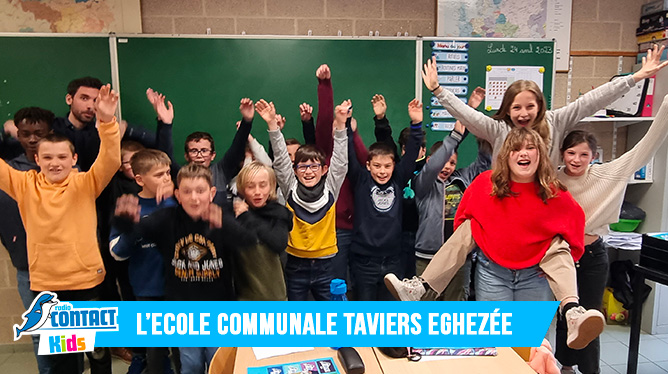Contact Kids à l'Ecole Communale de Taviers à Eghezée (5ème)