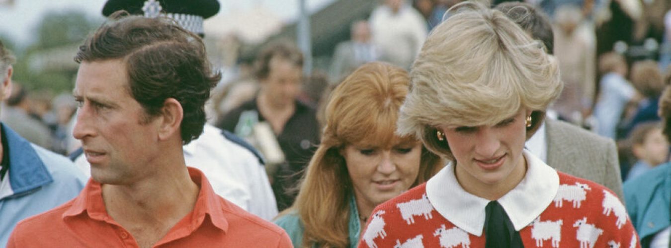 Charles And Diana At Polo