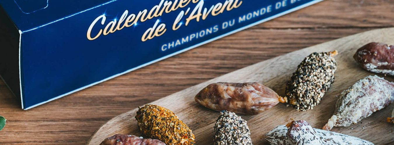 calendrier de l'avent mini-saucissons